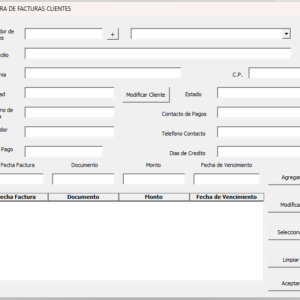 Antigüedad de Saldos CxC